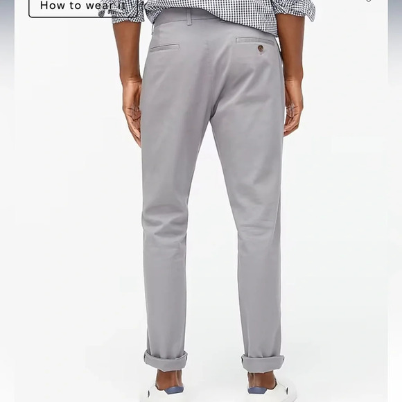 J. Crew | Men’s Athletic Slim-Fit Chino Pant, 34x32 - Picture 2 of 8
